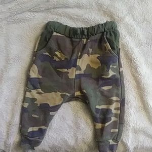 ZARA BABY 6/9 Month Camo Joggers